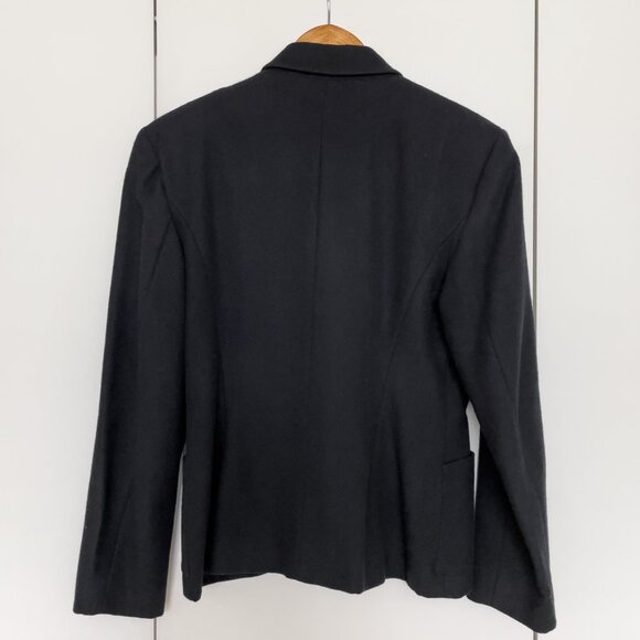 LOLITA LEMPICKA Wool Blazer Jacket With Multicolor Stones Buckle - Picture 2 of 7